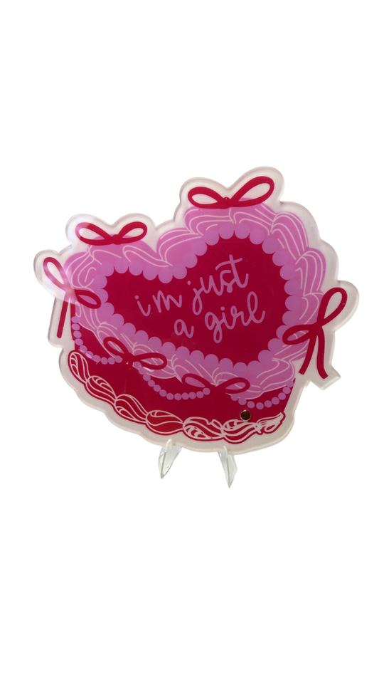 Just A Girl Lash Tile