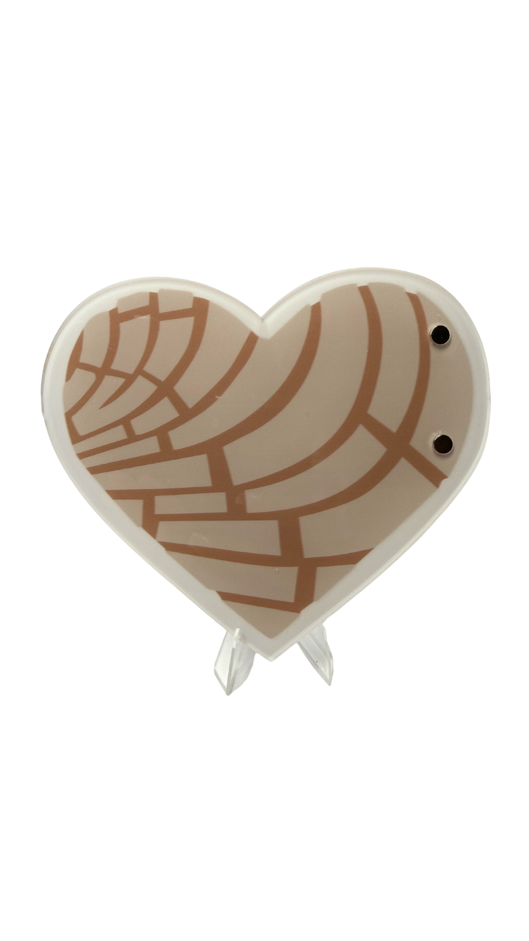 Concha Heart Lash Tile
