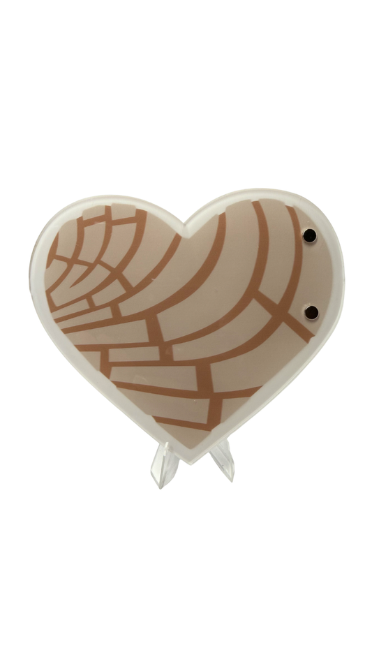 Concha Heart Lash Tile